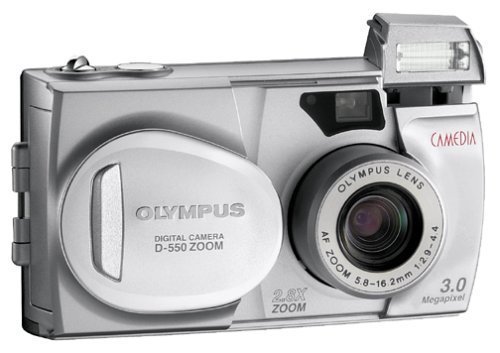 Olympus Camedia D-550 3MP Digital Camera w/ 2.8x Optical Zoom N3