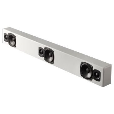 M&K Sound MP9-WHT On-Wall Soundbar System - White