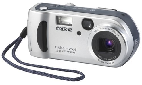 Sony DSCP51 Cyber-shot 2MP Digital Camera w/ 2x Optical Zoom