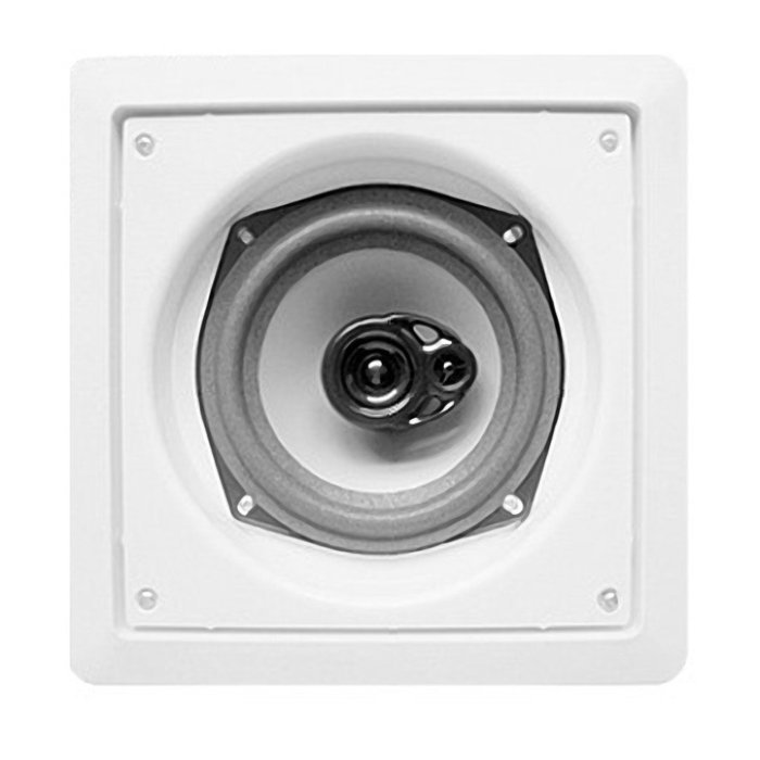 Acoustic Audio CS-I53S 250 Watt In Wall / Ceiling 3-Way Speaker Home Theater, White