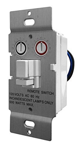 X10 PRO Soft Start Dimmable Wall Switch, White (PLW01-W) by X10 Pro