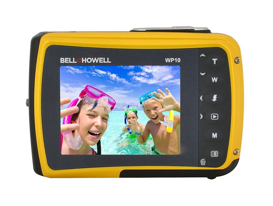 Bell+Howell Splash WP10-Y 12.0 Megapixel Waterproof Digital Camera with 2.4-Inch LCD (Yellow) N2