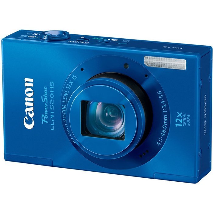 Canon PowerShot ELPH 520 HS 10.1 MP CMOS Digital Camera with 12x ...