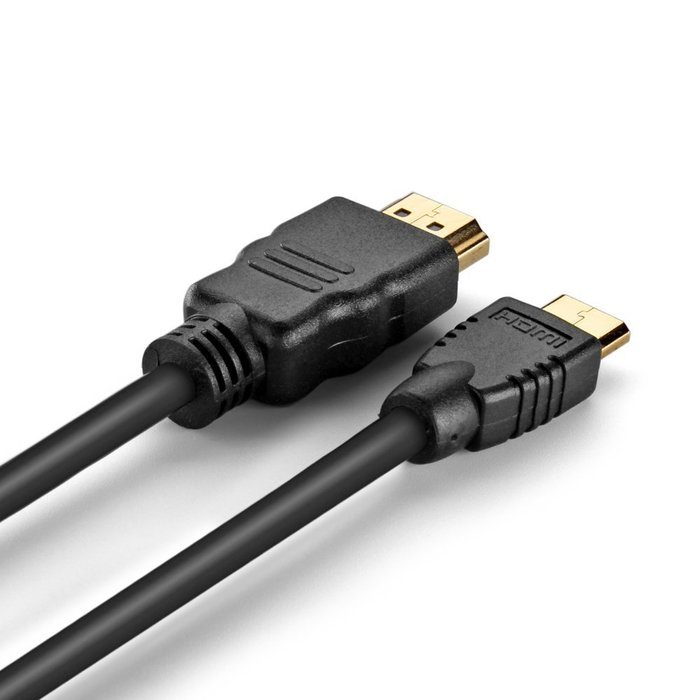 TNP Mini HDMI (Type C) to HDMI (Type A) Cable (15 Ft) Adapter - High Speed Video Audio AV HDMI Male C to Male... N4