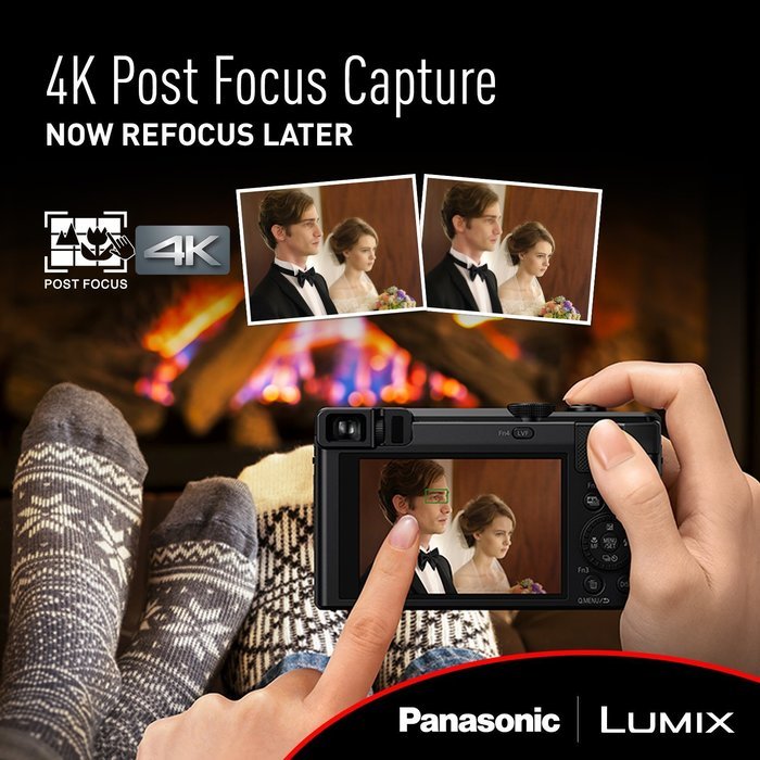 Panasonic LUMIX DMC-ZS60 Camera, 18 Megapixels, 1/2.3-inch Sensor, 4K Video, WiFi, Leica DC Lens 30X F3.3-6.4... N25