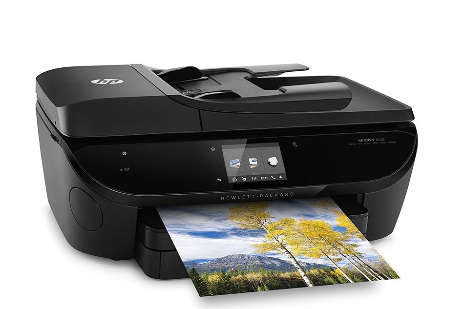 HP Envy 7640 Wireless All-in-One Photo Printer with Mobile Printing, Instant Ink ready, Refurbished (E4W43AR) N6