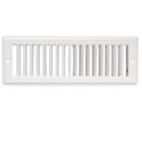 Imperial Manufacturing RG1280 White Toespace Grill 4 x 10 In.