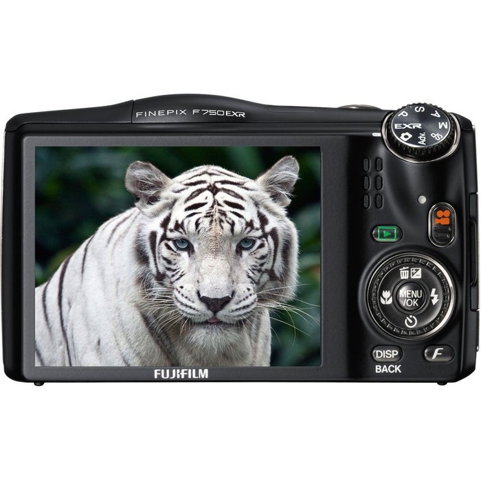 Fujifilm FinePix F750EXR Digital Camera (White) N5