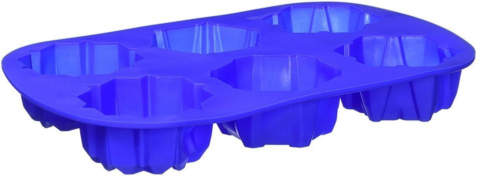 6 Even Snowflakes Silicone Cake Mold