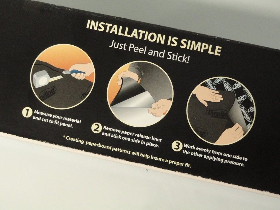 Car or Truck Dynaliner DynaTape High Performance Heat Insulation and Soundproof Pack N3