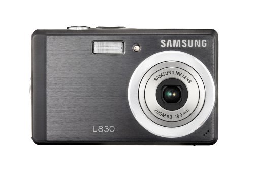 Samsung Digimax L830 8.1MP Digital Camera with 3x Optical Zoom (Red) N4