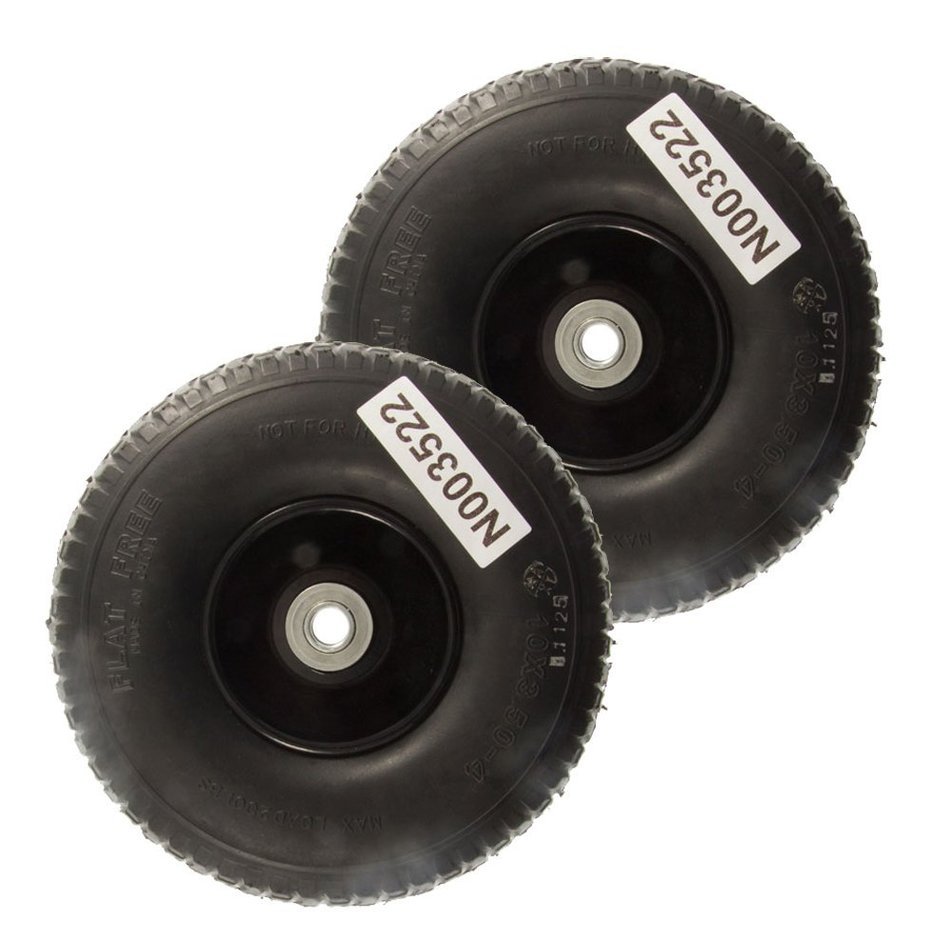 DeWalt D55146 Air Compressor Replacement (2 Pack) Pneumatic Wheel # N003522-2pk by BLACK+DECKER