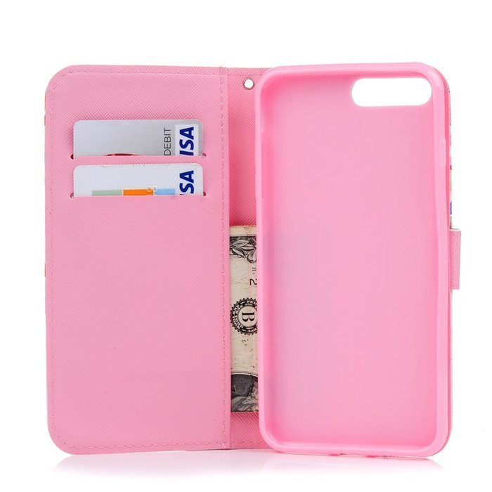 iPhone 7 Plus Case (5.5") - Wallet Slim Fit Folio Style Stand Digital Print PU Leather Flip Case with High Protective... N29
