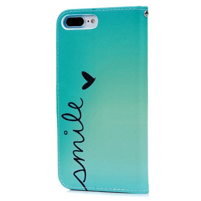 iPhone 7 Plus Case (5.5") - Wallet Slim Fit Folio Style Stand Digital Print PU Leather Flip Case with High Protective... N33