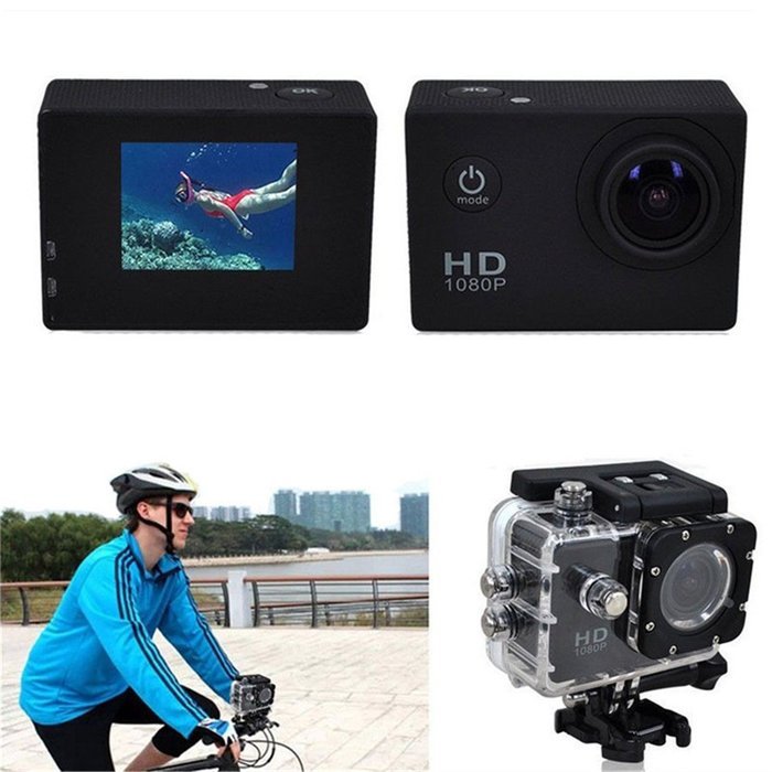 Merssavo Wifi Waterproof Sports Action Camera Cam DV Camcorder 12MP 1080P HDMI with 170&Acirc;&deg; Wide Angle Lens for... N3