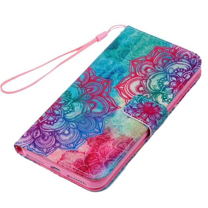 iPhone 7 Plus Case (5.5") - Wallet Slim Fit Folio Style Stand Digital Print PU Leather Flip Case with High Protective... N36