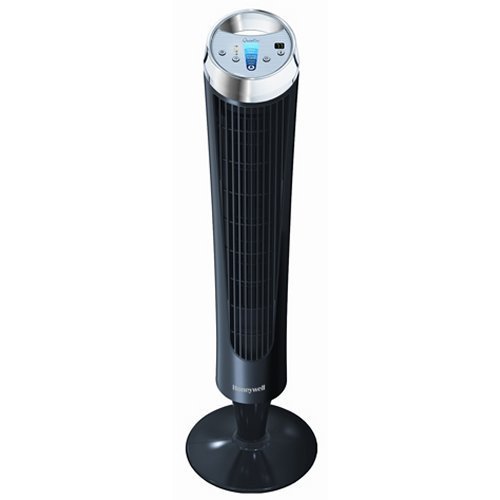 2 Pack Bundle of Honeywell QuietSet Whole Room Tower Fan - Black, HY-280