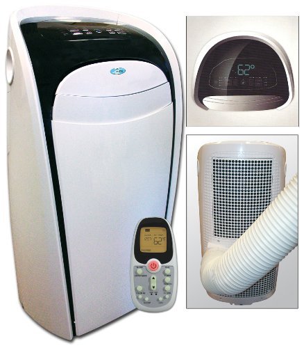 PerfectAire PATC8000 8000BTU Tango Portable Air-Conditioner For Room Size 17.5 x 20', 350 Sq Ft N2