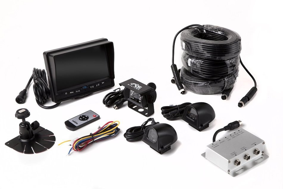 Rear View Safety RVS-770616Q Video Camera with 7-Inch LCD (Black) N8