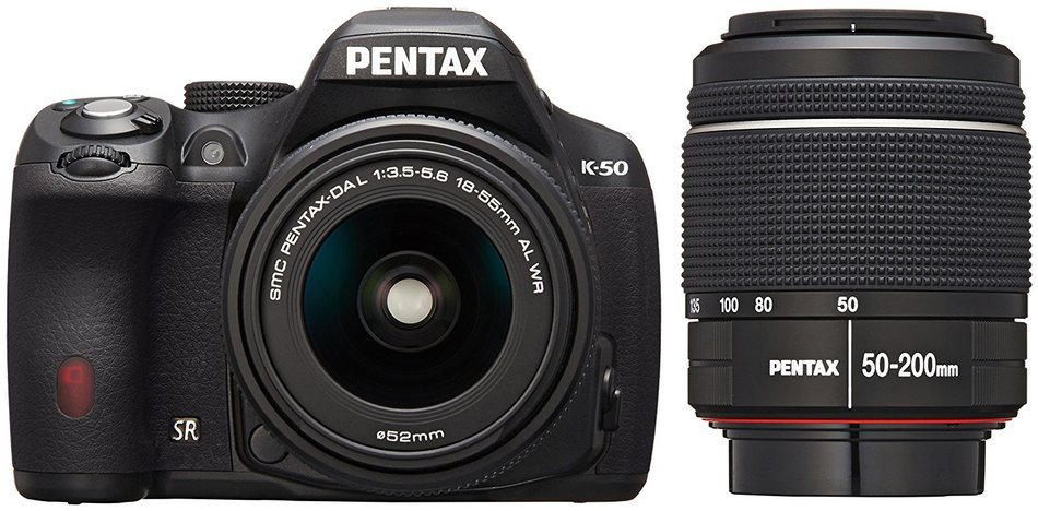 Pentax K-50 16MP Digital SLR Camera with 3-Inch LCD - Body Only (Pink) - International Version N18