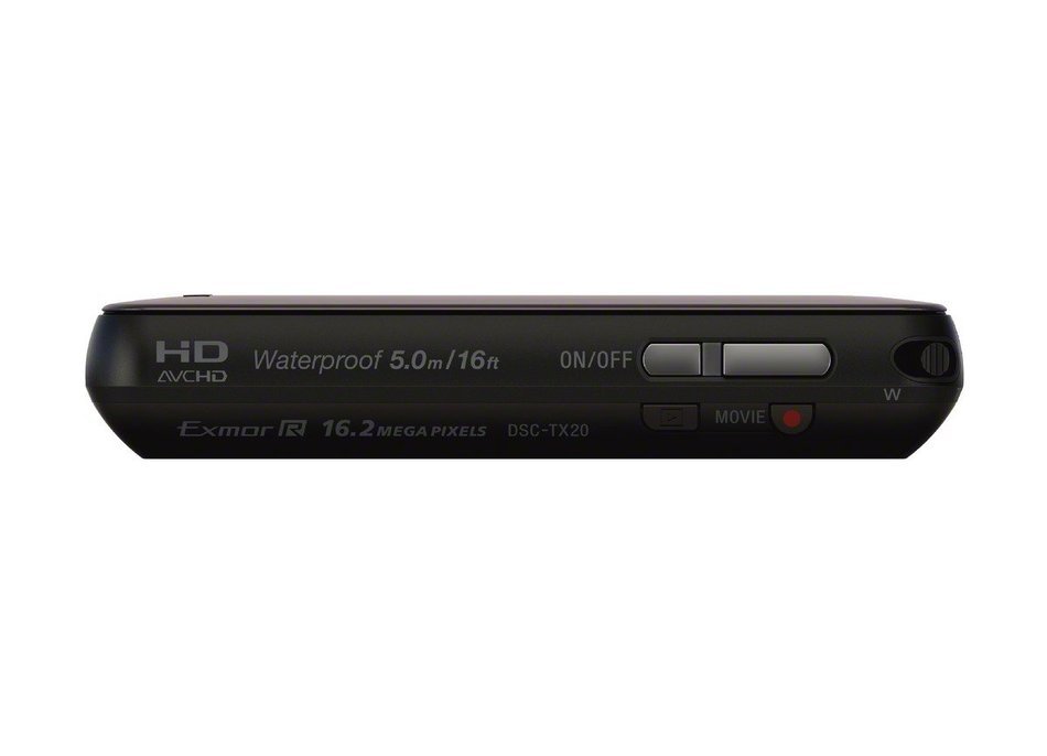 Sony Cyber-shot DSC-TX20 16.2 MP Exmor R CMOS Digital Camera with 4x Optical Zoom and 3.0-inch LCD (Blue) (2012... N7
