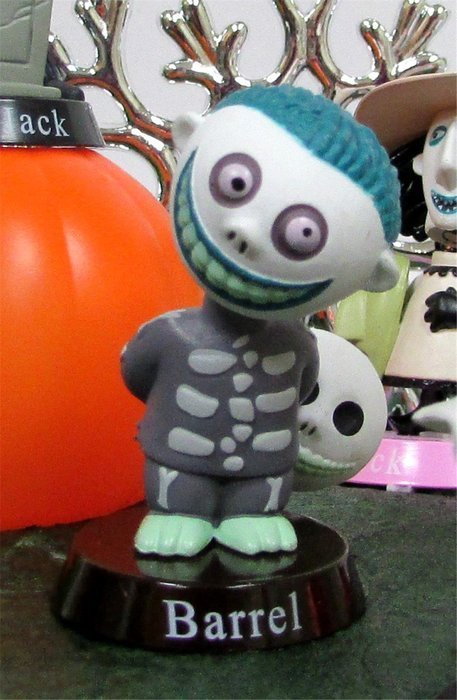 Nightmare Before Christmas 17 Piece Birthday Cake Topper Set Featuring 2" to 3" Cake Topper Figures of Lock, Shock...
