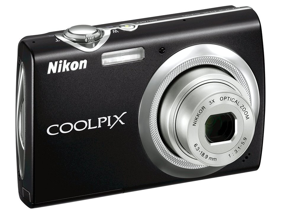 Nikon Coolpix S230 10MP Digital Camera with 3x Optical Zoom and 3 inch Touch Panel LCD (Plum) N8