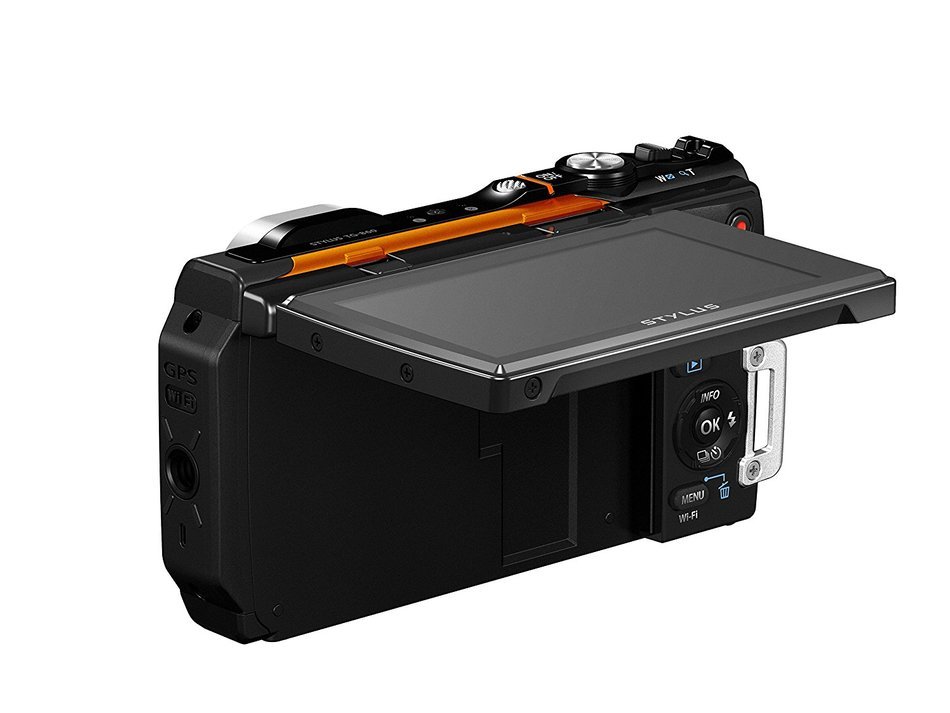 Olympus TG-860 Tough Waterproof Digital Camera with 3-Inch LCD (Orange) N11