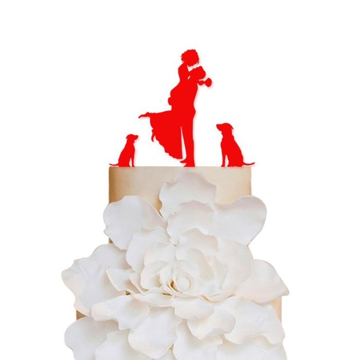 Sugar Yeti Brand Made in USA Cake Toppers God Gave Me You Wedding Cake Toppers Wedding Decoration Acrylic Cake...