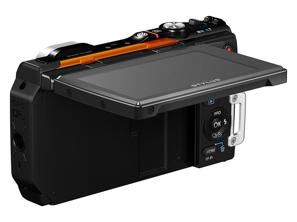 Olympus TG-860 Tough Waterproof Digital Camera with 3-Inch LCD (Orange) N12
