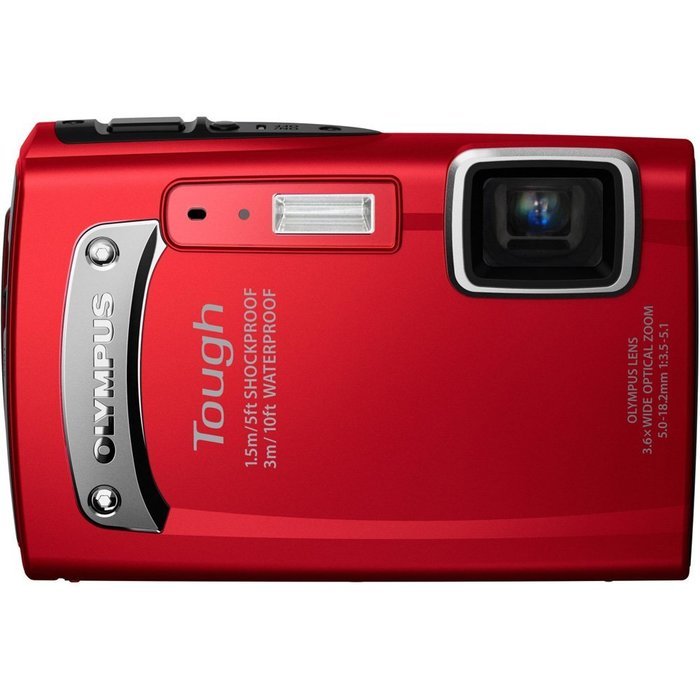 Olympus TG-310 Tough 14 MP Digital Camera, 3.6x Wide Optical Zoom (28mm), 2.7" LCD, (Silver) (Old Model) N3