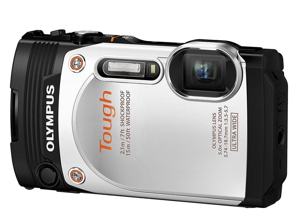 Olympus TG-860 Tough Waterproof Digital Camera with 3-Inch LCD (Orange) N13