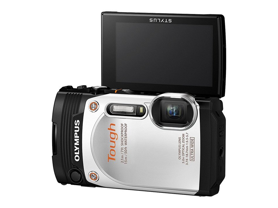 Olympus TG-860 Tough Waterproof Digital Camera with 3-Inch LCD (Orange) N16