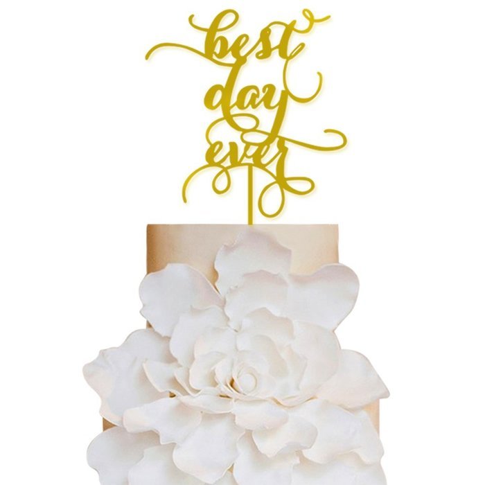 Sugar Yeti Brand Made in USA Cake Toppers God Gave Me You Wedding Cake Toppers Wedding Decoration Acrylic Cake... N6