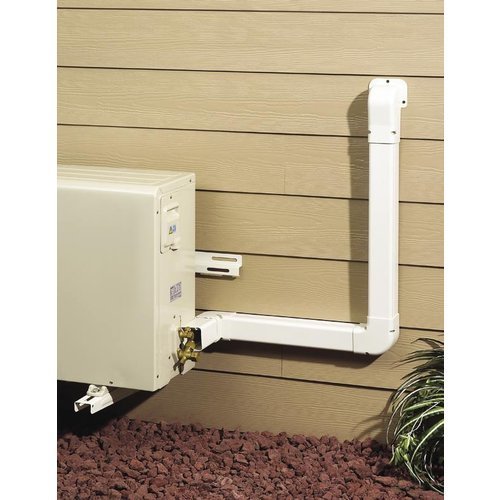 DiversiTech 230-WC3 3" Wall Penetration Cover Fitting for SpeediChannel Line Set Cover N3