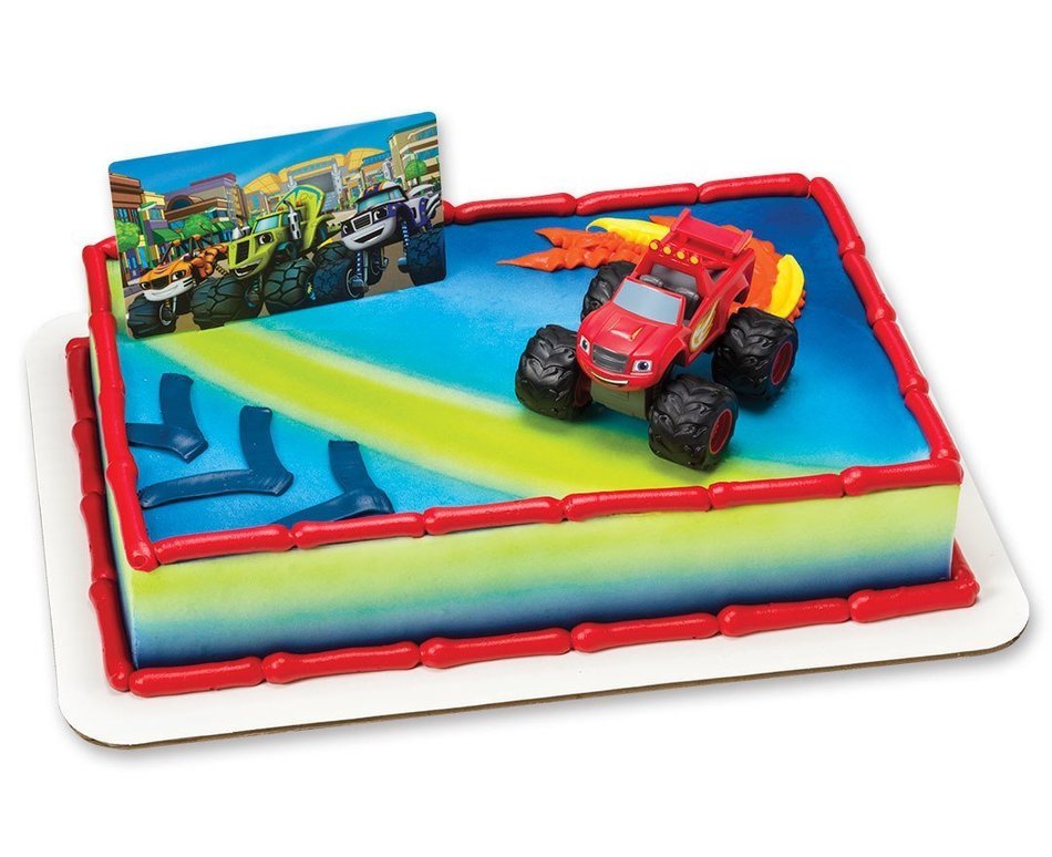 Blaze & The Monster Machines Cake Topper