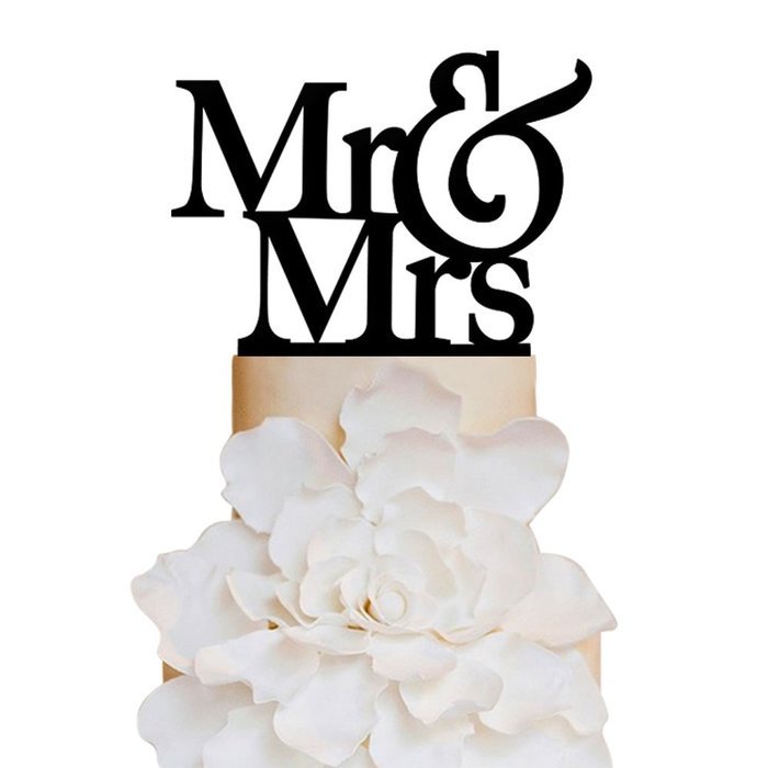 Sugar Yeti Brand Made in USA Cake Toppers God Gave Me You Wedding Cake Toppers Wedding Decoration Acrylic Cake... N10