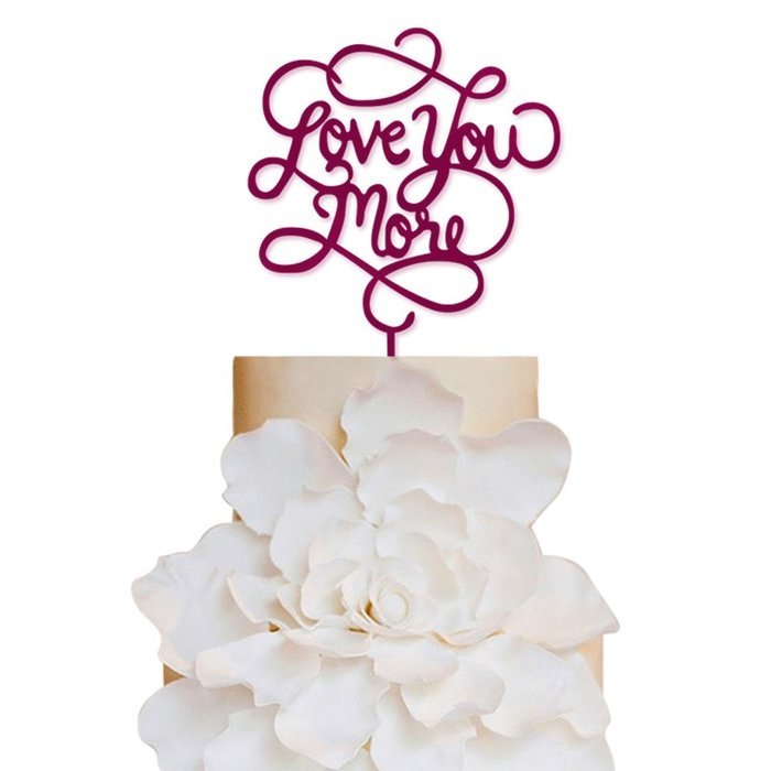 Sugar Yeti Brand Made in USA Cake Toppers God Gave Me You Wedding Cake Toppers Wedding Decoration Acrylic Cake... N12