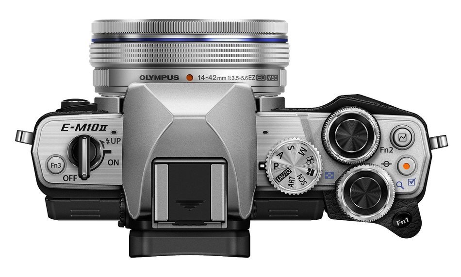 Olympus OM-D E-M10 Mark II Mirrorless Digital Camera (Silver) - Body only N21