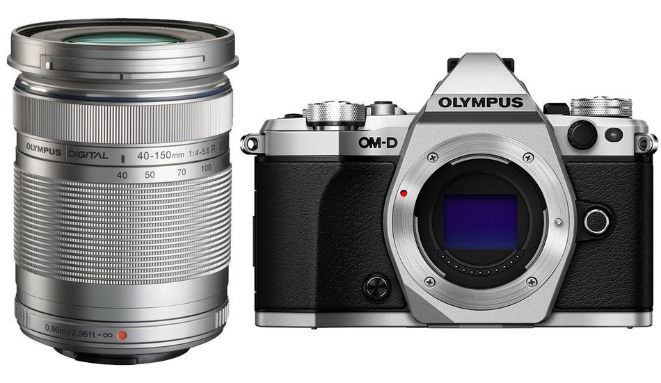 Olympus OM-D E-M5 Mark II (Black) Camera V207040BU000 + Olympus M. 40-150mm F4.0-5.6 R Zoom Lens for Olympus and... N21