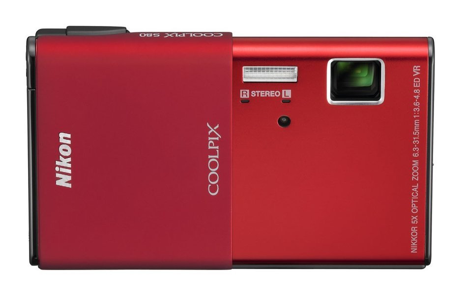 Nikon Coolpix S80 14.1 MP Digital Camera with 3.5-Inch OLED Touchscreen and 5x Wide-Angle Zoom Nikkor ED Lens... N5