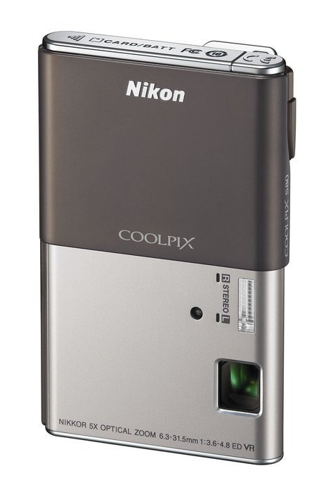 Nikon Coolpix S80 14.1 MP Digital Camera with 3.5-Inch OLED Touchscreen and 5x Wide-Angle Zoom Nikkor ED Lens... N10