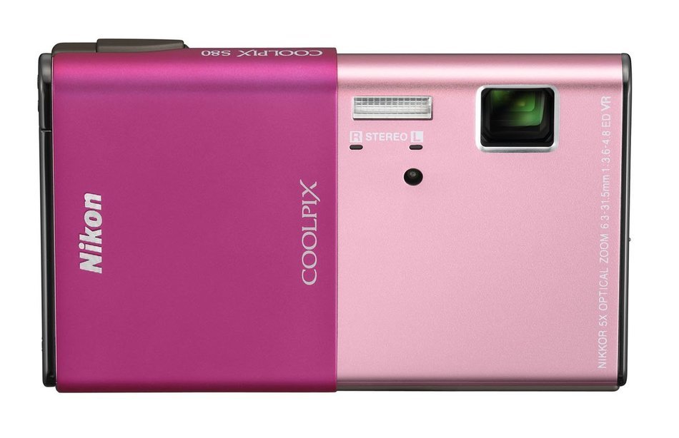 Nikon Coolpix S80 14.1 MP Digital Camera with 3.5-Inch OLED Touchscreen and 5x Wide-Angle Zoom Nikkor ED Lens... N12