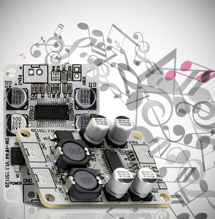 KKmoon TPA3110 PBTL Mono Digital Amplifier Board Module 1*30W Power AMP DC 8-26V