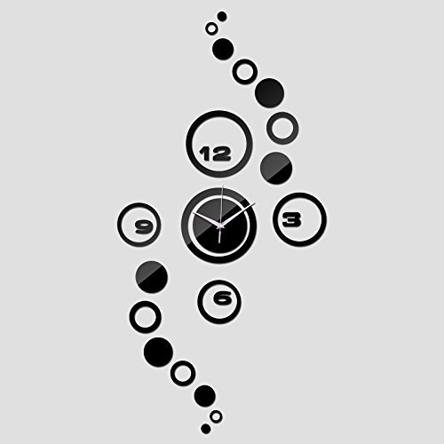 EverTrust(TM) new wall clock reloj de pared diy clocks fashion decorative home decor 3d stickers quartz Watch... N4