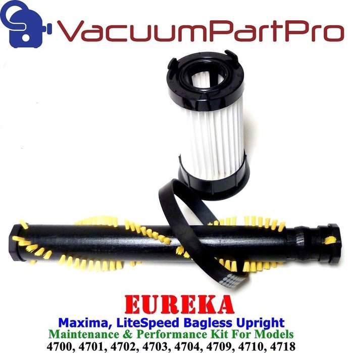 Eureka Maxima/ LiteSpeed Upright Maintenance & Performance Kit For Models 4700, 4701, 4702, 4703, 4704, 4709,...