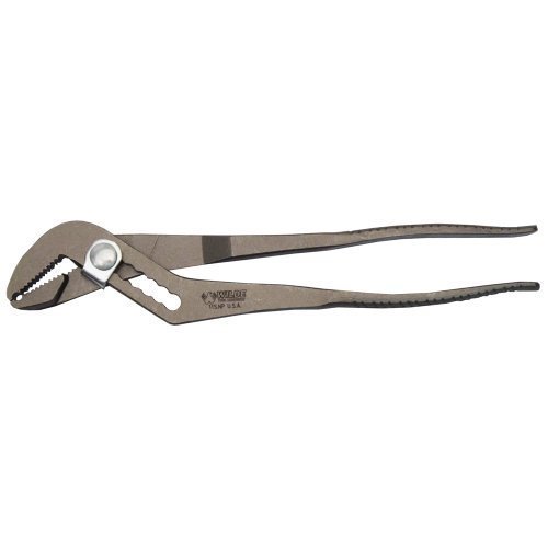 Wilde Tool 11S.NP/CS Water Pump Slip Joint Knurled Pliers with Satin Finish Card Staple, 11-Inch by Wilde Tool
