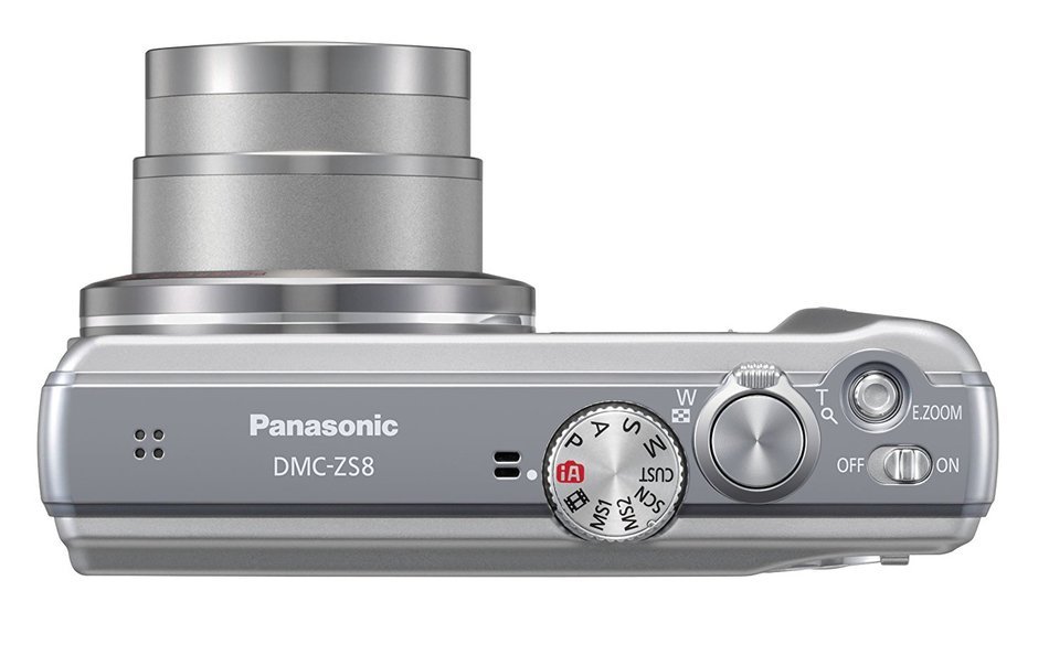 Panasonic Lumix DMC-ZS8 14.1 MP Digital Camera with 16x Wide Angle Optical Image Stabilized Zoom and 3.0-Inch... N8