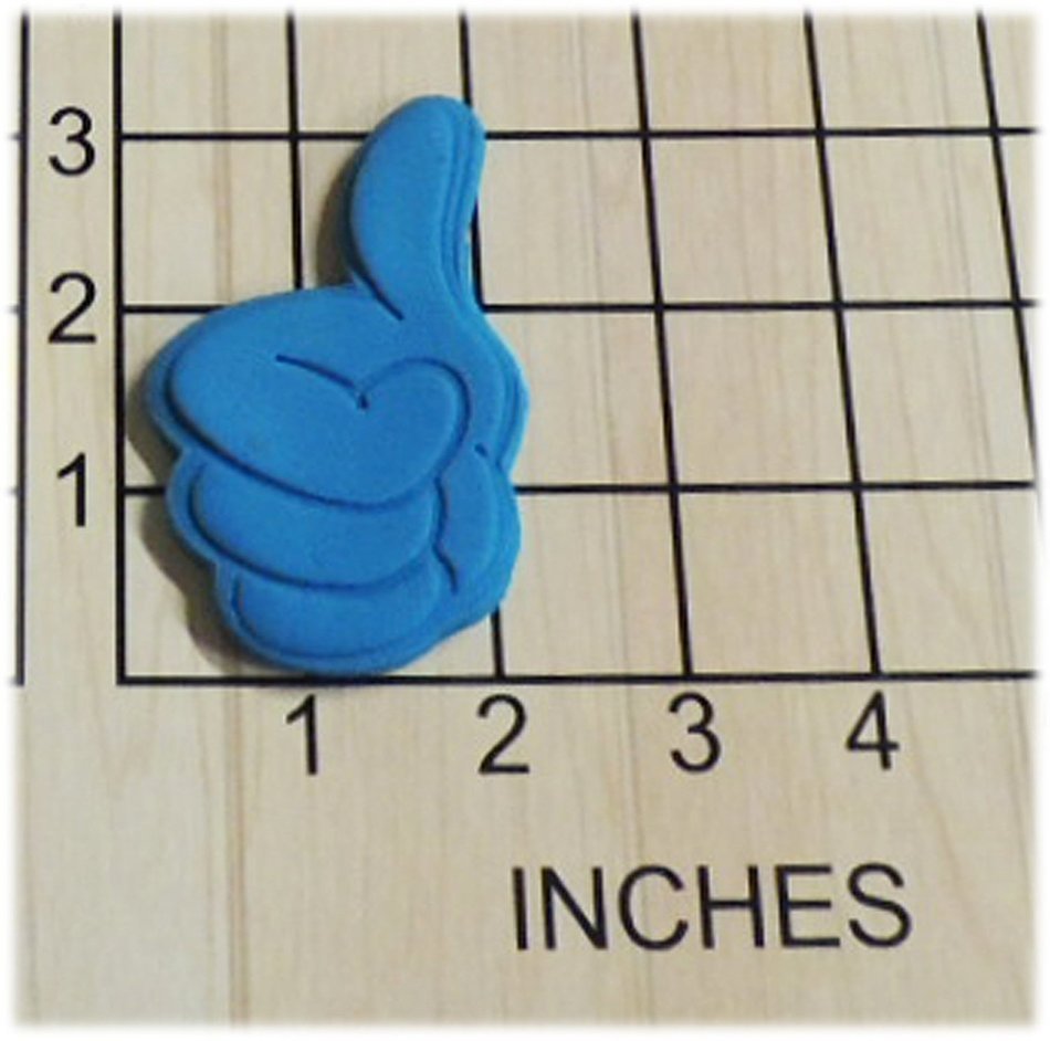 Kudos Thumbs Up Shaped Cookie Cutter and Stamp #1264