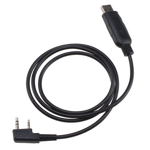 NSKI USB Programming Cable for Baofeng UV-5R UV-3R+ Two way Radio With Driver CD N3
